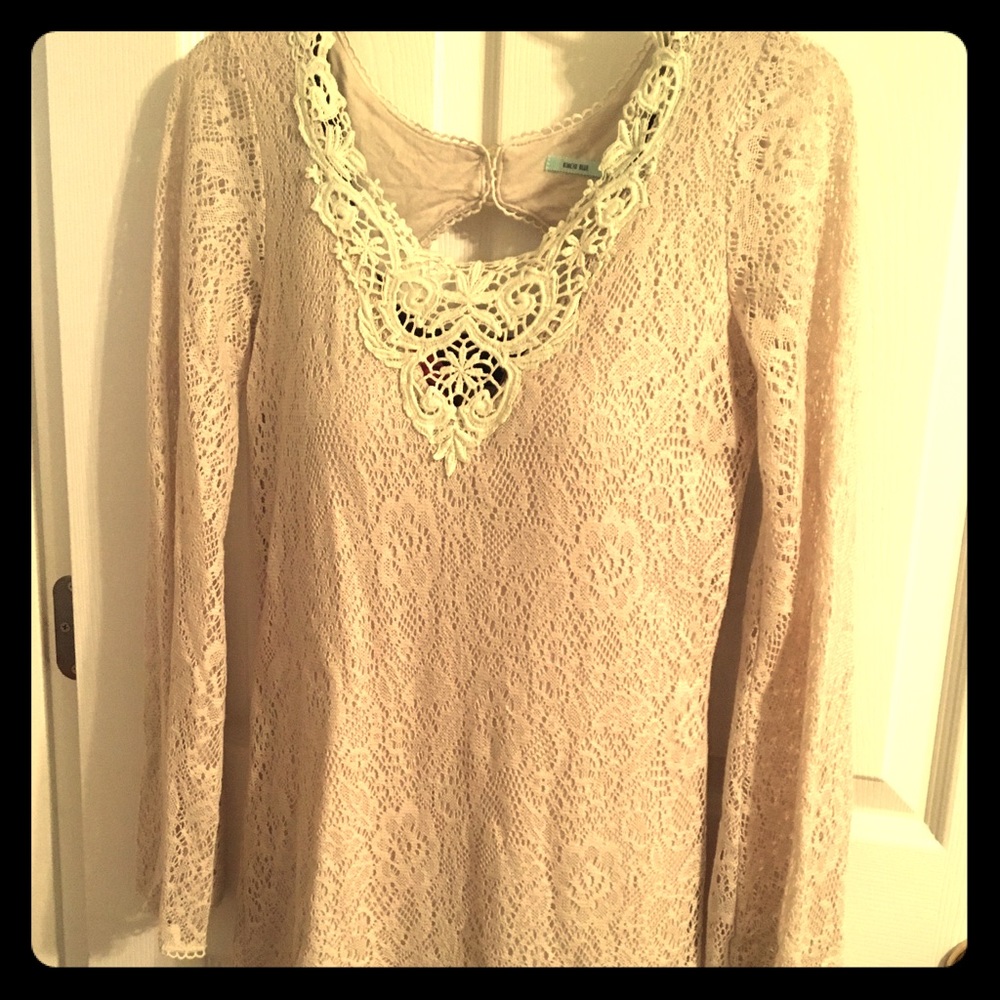 Kimchi Blue crocheted dress